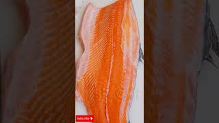 salmon fish cutting skills salmon fishcutting fishingvideo [upl. by Ellerd]