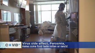 Parosmia COVID Side Effect Makes Food Smell Taste Rotten [upl. by Enyamart]