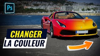 🎨Comment CHANGER La COULEUR dun Objet  Tuto Photoshop [upl. by Barrada]