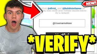 How To VERIFY TWITTER ACCOUNT In Roblox My Restaurant For TWITTER REWARDS [upl. by Aierdna]