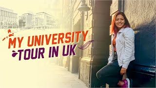 My University Tour in UK  University of Northampton Campus tour  UK Student vlog Malayalam [upl. by Annawek]