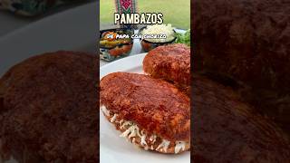 Pambazo de papa con chorizo pambazos tortasahogadas [upl. by Viguerie831]