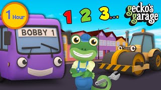 The Best of Geckos Garage  Learning Videos For Toddlers  Trucks For Children [upl. by Izabel]