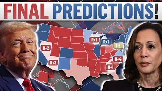 HARRIS vs TRUMP  2024 Election Map Prediction 1 WEEK AWAY [upl. by Franni]