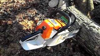 Stihl 024 AV [upl. by Akisey]