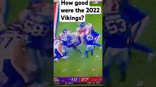 The 2022 Vikings were better than the 2024 Vikings ☠️ [upl. by Etnaik525]