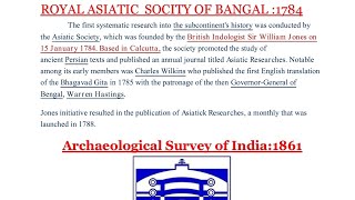 ASI  ARCHAEOLOGICAL SURVEY OF INDIA  भारतीय पुरातत्व विभाग [upl. by Schlenger337]