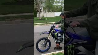 Bike vs curb noob bike dirtbike noob education [upl. by Adon]