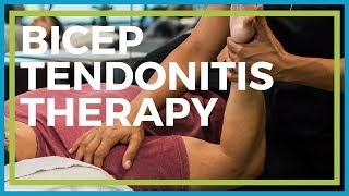 Bicep Tendonitis Physiotherapy at Home  Physical Therapy Exercises [upl. by Jun]