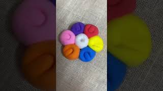 clay flower clay clayflower claycraft clayviralvideo [upl. by Ateuqahs841]