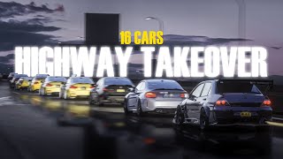 HIGHWAY TAKEOVER  NO HESI  ASSETTO CORSA  4K [upl. by Hcab]