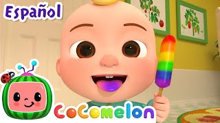 Las paletas multicolor  Canciones Infantiles  Caricaturas para bebes  CoComelon en Español [upl. by Linea83]