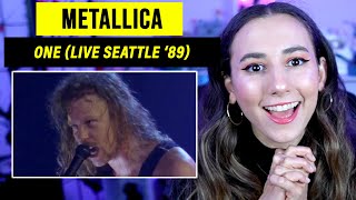 Metallica  ONE  Live Seattle 89  Singer Reacts amp Musician Analysis [upl. by Alrak]