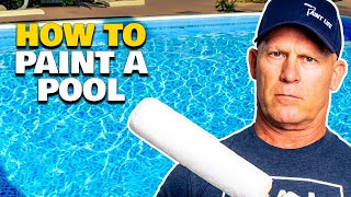 How To Paint A Pool Painting Pools With Chlorinated Rubber Pool Paint [upl. by Ambrosi296]