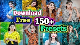 How To Download Free 150 Lightroom presets  Lightroom presets Download [upl. by Aihtnamas503]