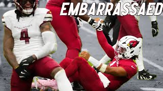 Arizona Cardinals Embarrassed By Kliff Kingsbury And The Washington Commanders [upl. by Engel]