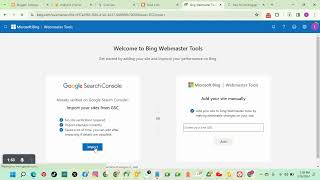 HOW TO LINK WEBSITE TO BING WEBMASTER TOOLS  BING WEBMASTER TOOLS [upl. by Asimaj641]