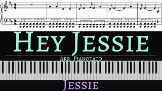 Debby Ryan  Hey Jessie From Disneys quotJessiequot Theme Song  Piano cover by Pianotato [upl. by Anirak]