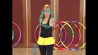 Weighted Sports Hula Hoop Workout  Salsa 1  Warm Up [upl. by Kraska]