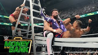 Mens Money in the Bank Ladder Match Money in the Bank 2024 highlights [upl. by Anoed]