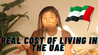 COST OF LIVING IN DUBAI AND ABU DHABI 2022  COMPARED TO THE UK [upl. by Ahtivak544]