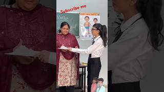 Exam to mam hi degi  Simran ne kiya mam ko 😱 Makhija  shorts school schoolli funny video [upl. by Gerc]