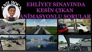 Ehliyet sınavında kesin çıkan animasyonlu sorular [upl. by Eralc]