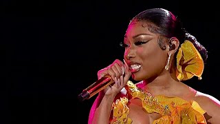 Encanto Megan Thee Stallion  We Dont Talk About Bruno Live at Oscars 2022 [upl. by Alyac529]