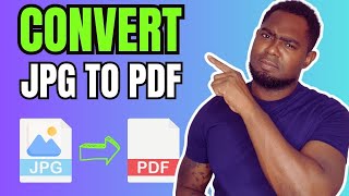 How To Convert JPG To PDF PC iPhone amp Android [upl. by Krell]