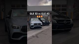 Are you choosing the GLE 53 or the GLE 43 🤔 mercedesbenz gle53 gle43 [upl. by Einnoj]