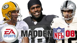 Aaron Rodgers Almost Traded For Randy Moss Madden NFL 08 [upl. by Thorn]