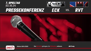 Pressekonferenz Spieltag 7 EC Kassel Huskies vs Ravensburg Towerstars [upl. by O'Meara988]