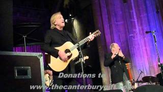 Justin Hayward amp Ian Anderson  Canterbury Cathedral 10 Dec 2011  Nights In White Satin [upl. by Cahan]