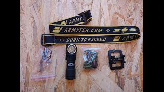 Обзор правильного налобника  Armytek Elf C1 [upl. by Karlyn]