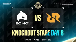 EN M4 Knockout Stage Day 8  ECHO vs RRQ Game 1 [upl. by Gnni]