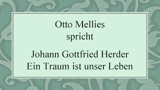 Johann Gottfried Herder „Ein Traumquot II [upl. by Maurise]