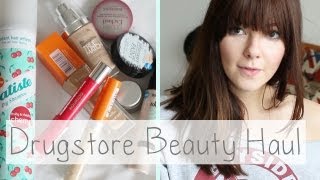 Boots  Drugstore Beauty Haul [upl. by Muncey]