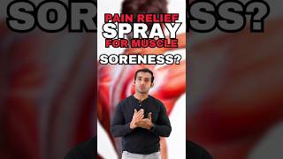 Pain Relief Spray For Muscle Soreness  Does They Really Work  shorts fitnessshorts fitnesstips [upl. by Gayla]