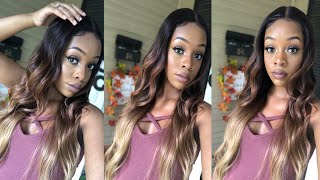 Ombré Synthetic Wig AliExpress  Xtress Hair [upl. by Tai]