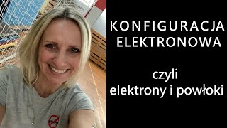 KONFIGURACJA ELEKTRONOWA czyli zapis elektronów w powłokach BUDOWA ATOMU chemia 1 [upl. by Oicneserc]