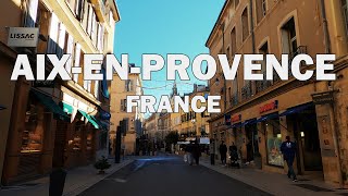 AixenProvence France  Driving Tour 4K [upl. by Storz]