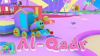 Murottal Juz Amma AL QADR Animation 3D Learning Letters Arabic Alphabet  Abata [upl. by Sherl]