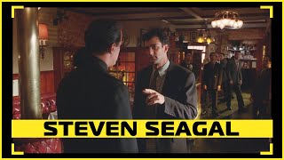 Steven Seagal  Restaurant Fight Scene — The Glimmer Man [upl. by Akerahs]