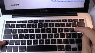 Cómo poner ASTERISCO en MAC   Teclado Mac MacBook Pro Air [upl. by Mutat57]