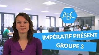 Cours de français impératif présent groupe 3 [upl. by Noryv]