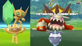 Mega Sableye amp Turtonator debut and Heatran returns in Pokemon GO [upl. by Katherine]