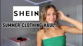 SHEIN HAUL summer clothes [upl. by Ecnav]