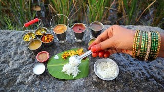 South Indian Thali  South Indian Thali Recipe  34  Mini Foodkey [upl. by Erialc]