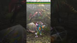 Hangout with the gian crab mhfu monsterhunterfreedomunite bowguide [upl. by Baiel]