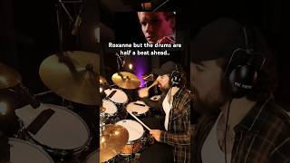 ROXANNE but on Mushrooms drums shorts roxanne drumcover cover thepolice drumming drumlife [upl. by Naivaf249]